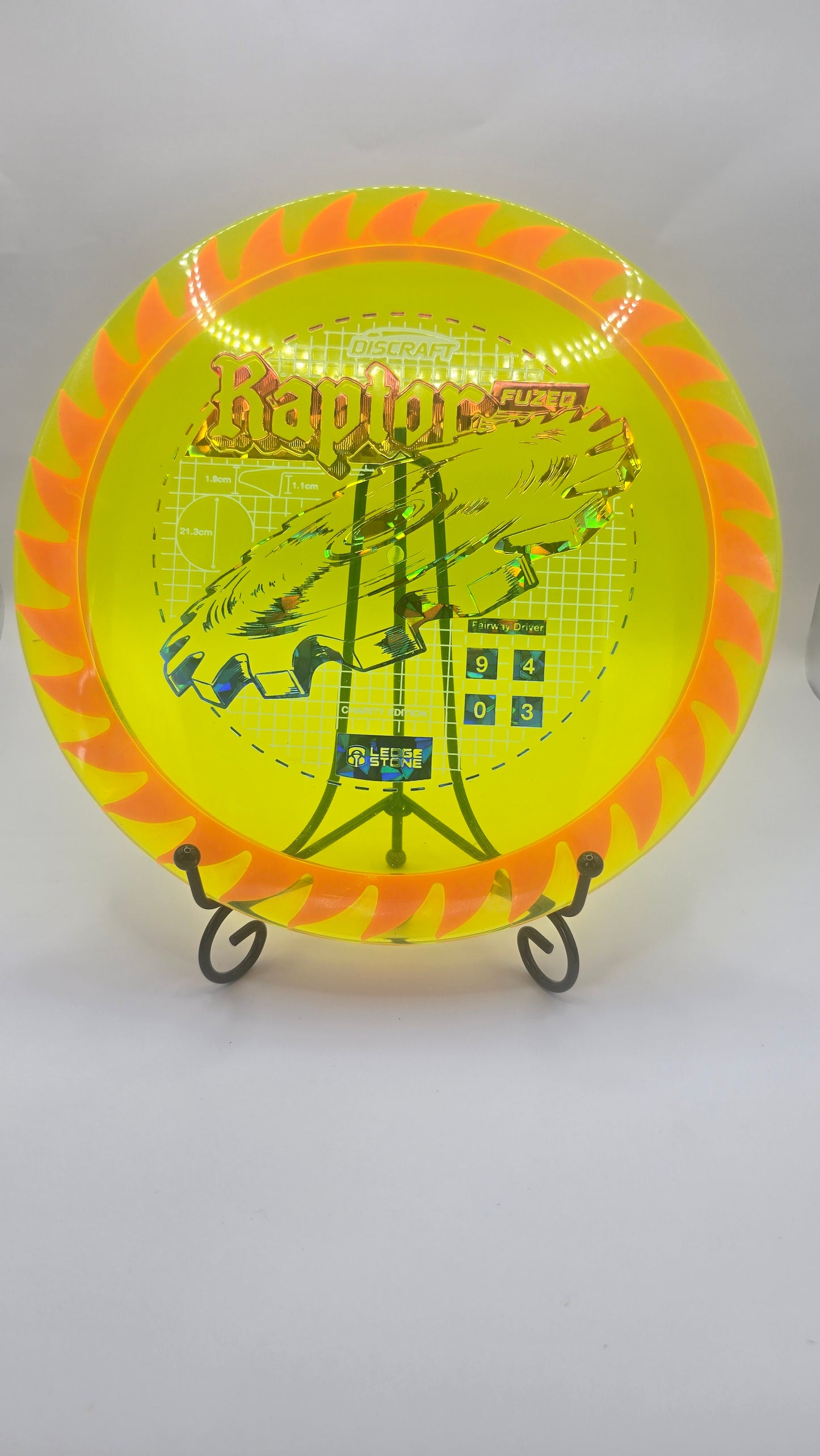 173-4g Discraft Cryztal FLX Fuzed Raptor